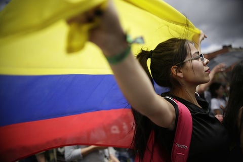Protestas en Colombia