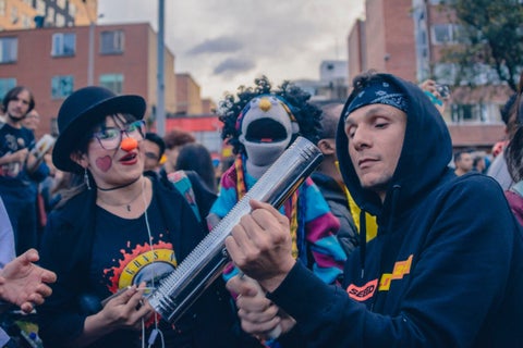 Mario Muñoz, vocalista de la banda 'Doctor Krápula'