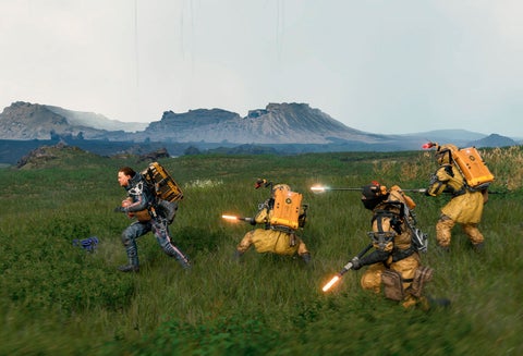 Imágenes capturadas del videojuego Death Stranding