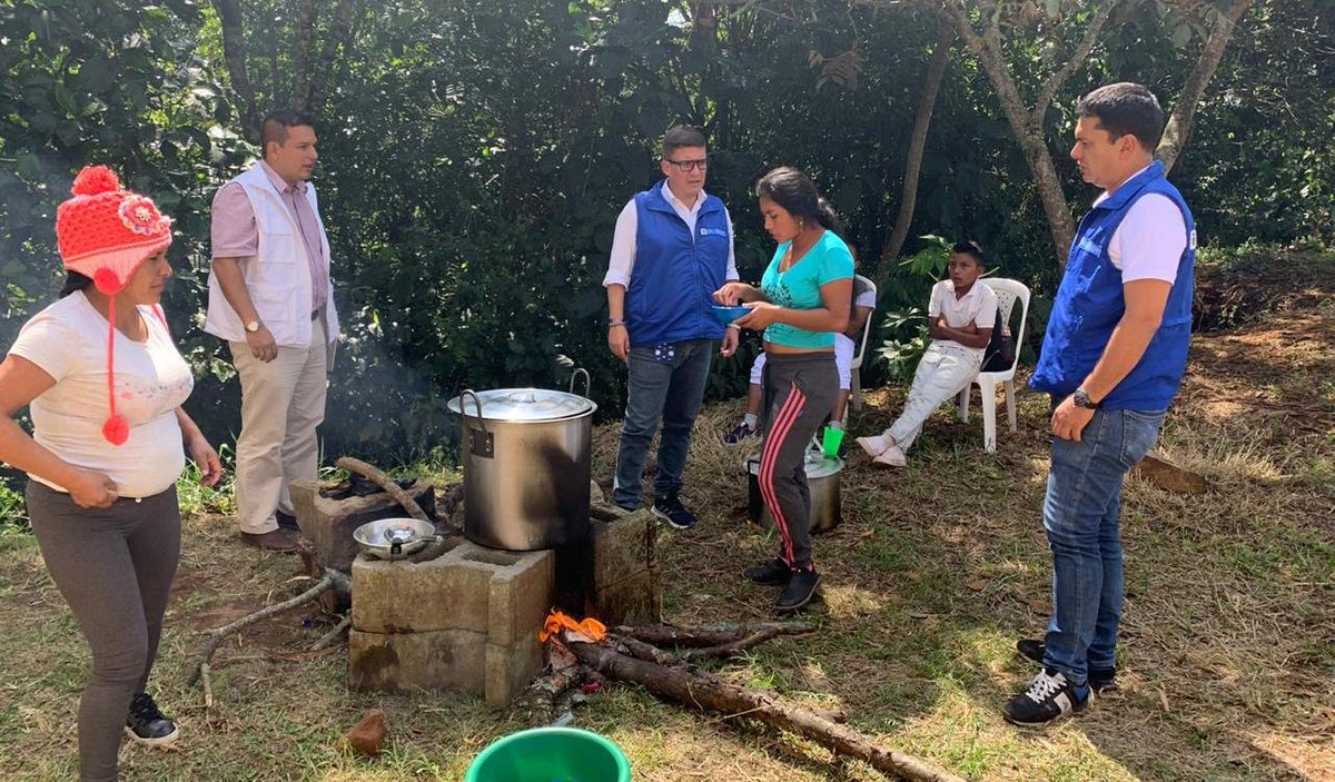 Desplazamiento Morales Cauca