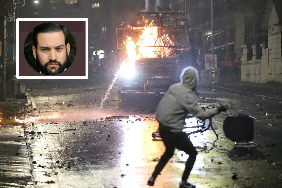 El Patriota, promotor del grupo antidisturbios en Medellín