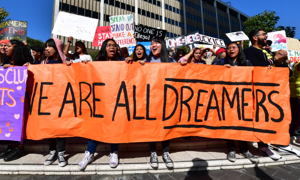 Manifestaciones de Dreamers en EE.UU.