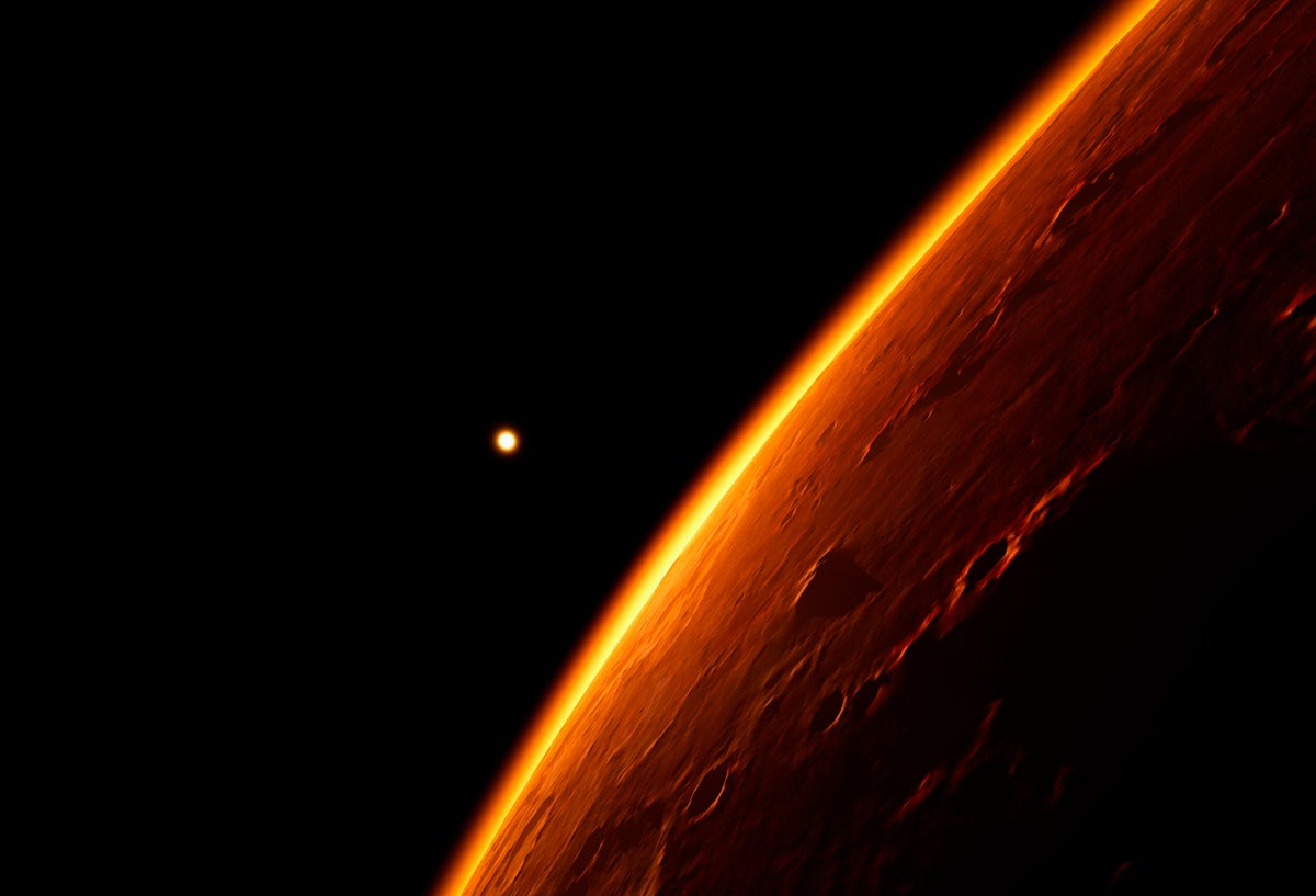 El planeta Marte