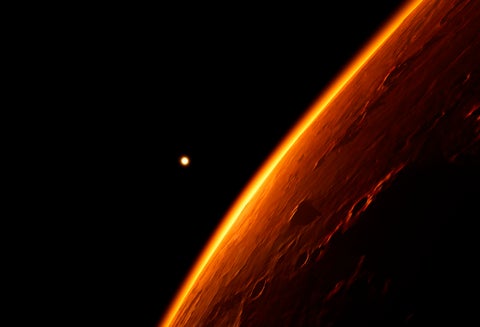 El planeta Marte