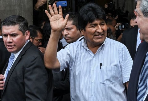 Evo Morales en México