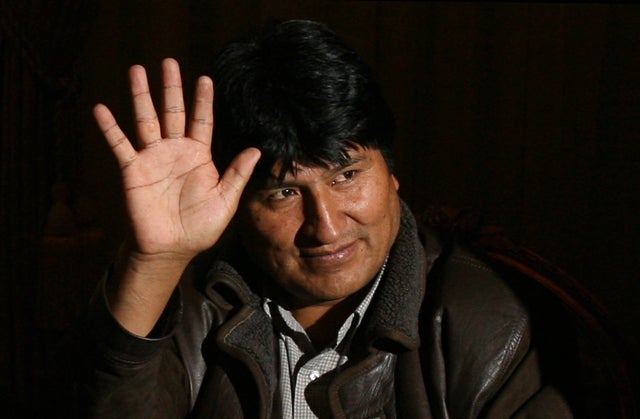 Evo Morales, expresidente de Bolivia.