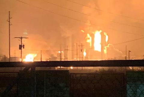 Explosión en Texas