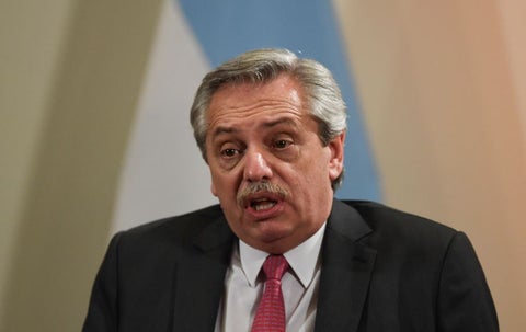 Alberto Fernández, presidente de Argentina
