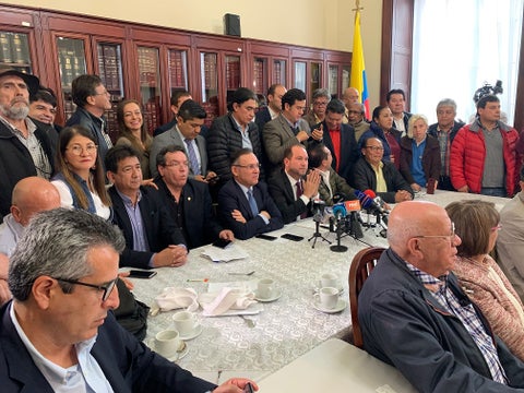 Comité nacional de paro y Congreso de la República