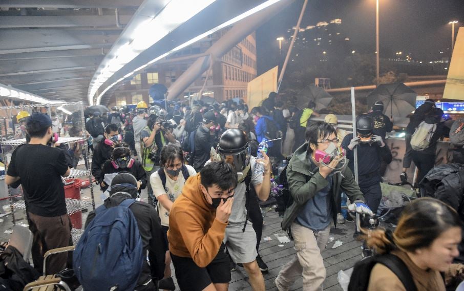 Manifestaciones en Hong Kong