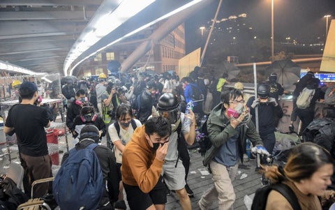 Manifestaciones en Hong Kong