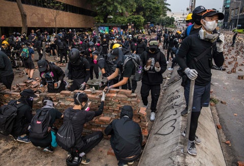 Protestas en Hong Kong