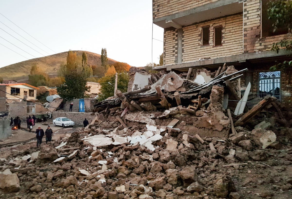 Terremoto en Irán