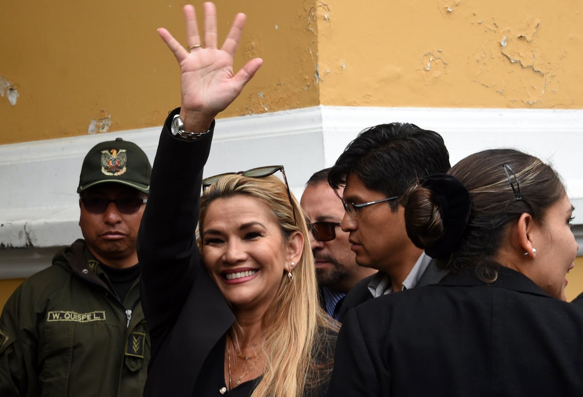 Jeanine Añez, expresidenta de Bolivia