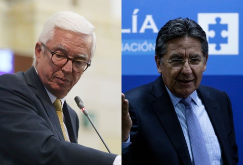 Jorge Robledo y Néstor Humberto Martínez