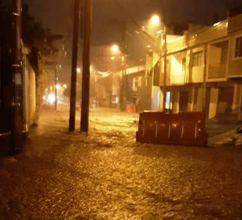Las lluvias colapsaron las vías en la ciudad de Pasto