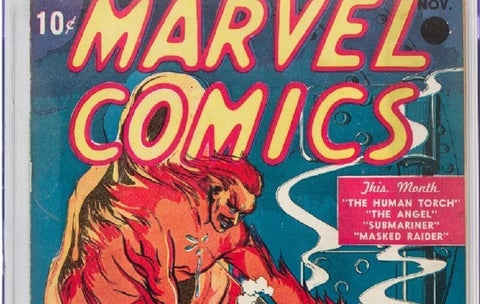 Subastan comic de Marvel