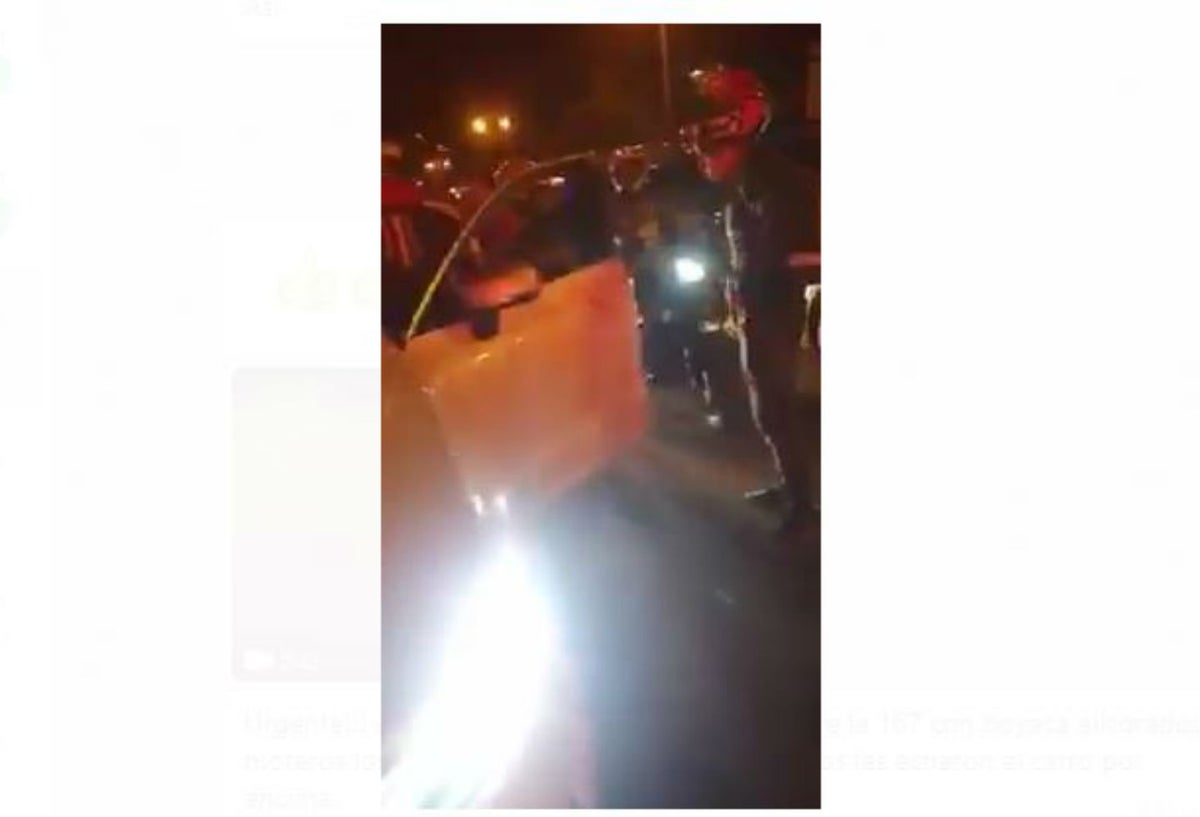 Accidente en la Avenida Boyacá