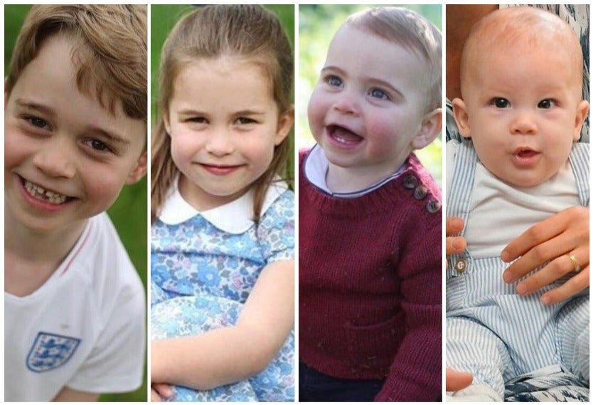 Niños de la realeza inglesa
