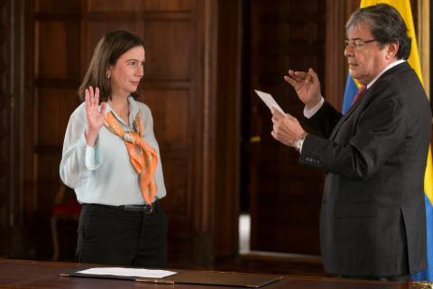 Adriana Mejía, ministra de la Relaciones Exteriores encargada