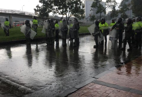 No cesan los choques entre estudiantes y el Esmad