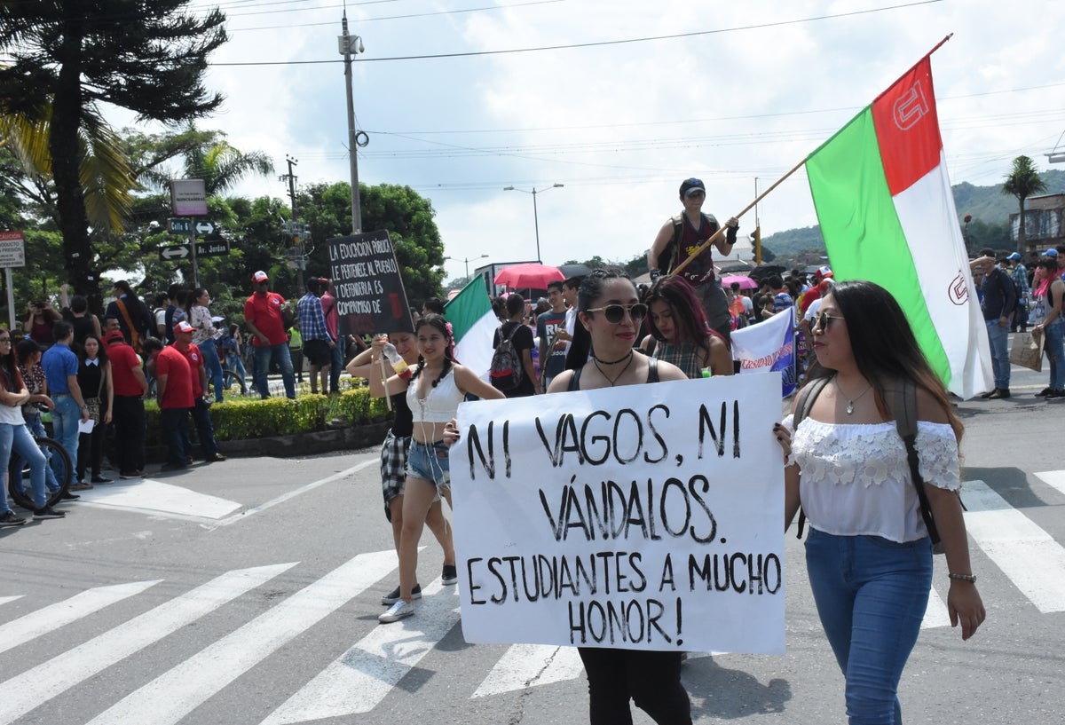 Protestas en la Universidad del Tolima