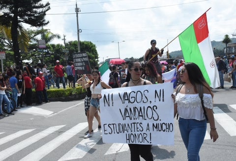 Protestas en la Universidad del Tolima