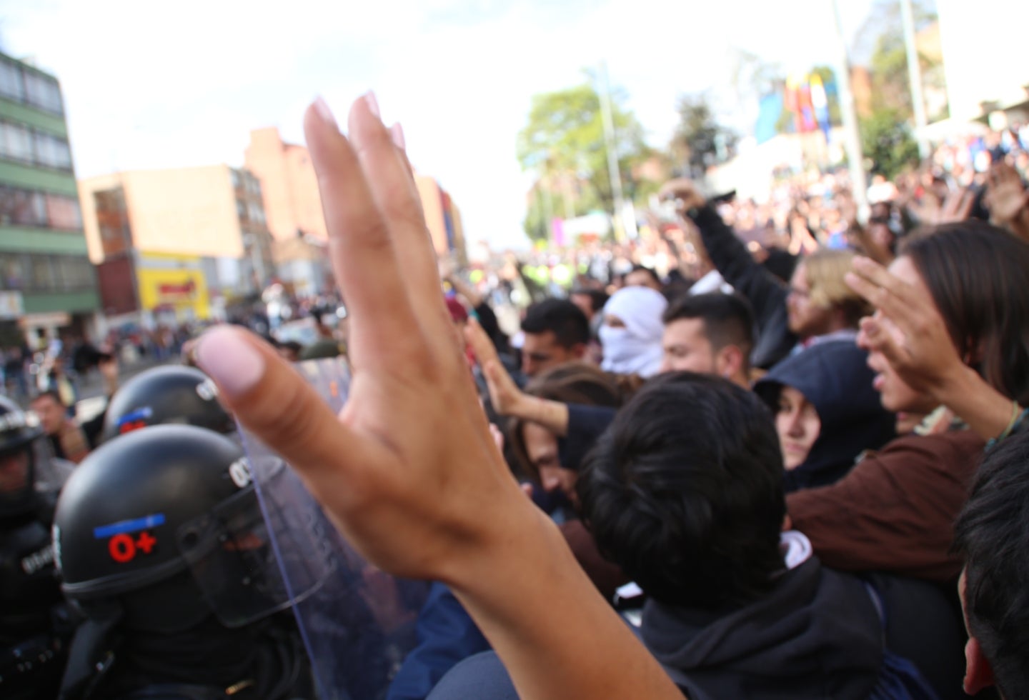 Protestas en la Universidad Distrital