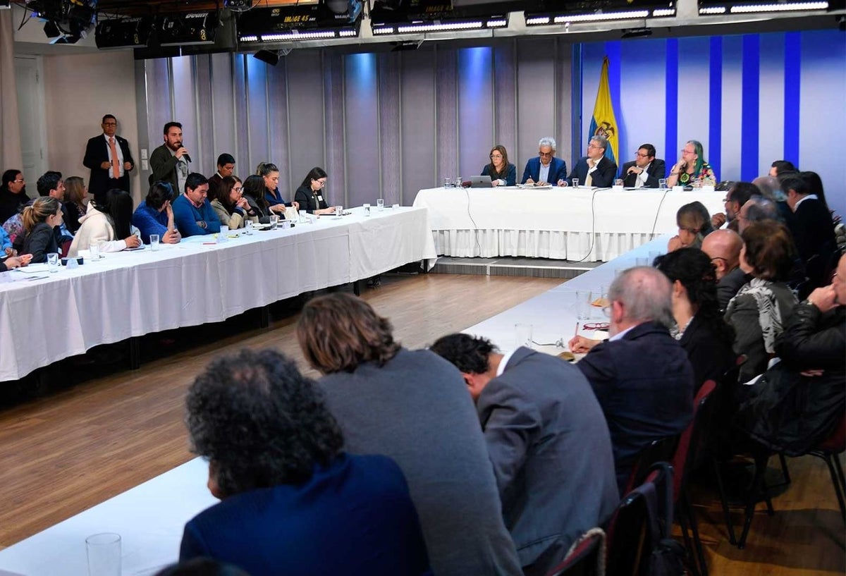 Reunión Duque en diálogo social (1)