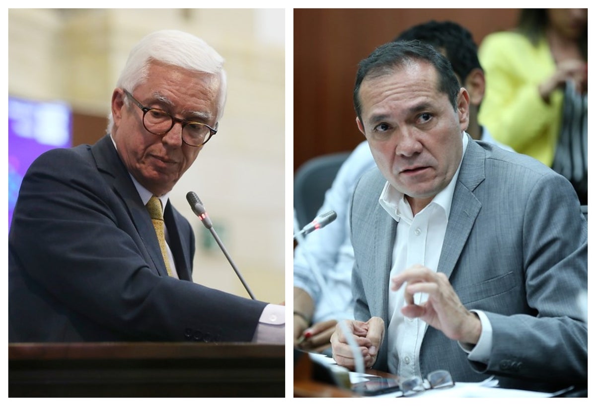 Jorge Robledo y Antonio Sanguino