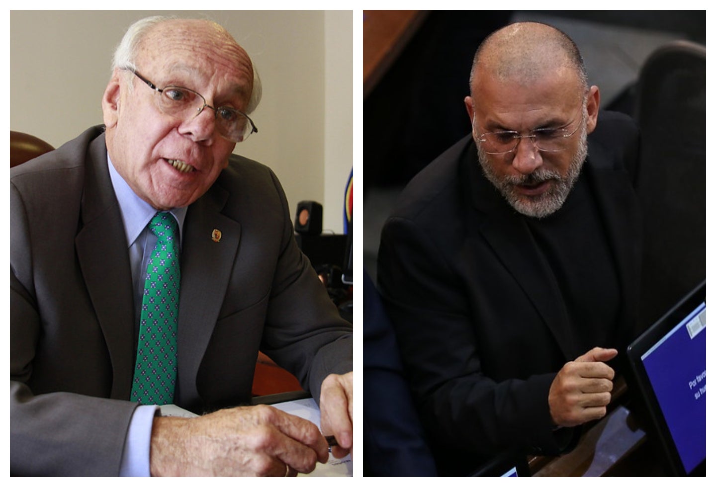 General Jaime Ruiz y Roy Barreras se enfrentaron
