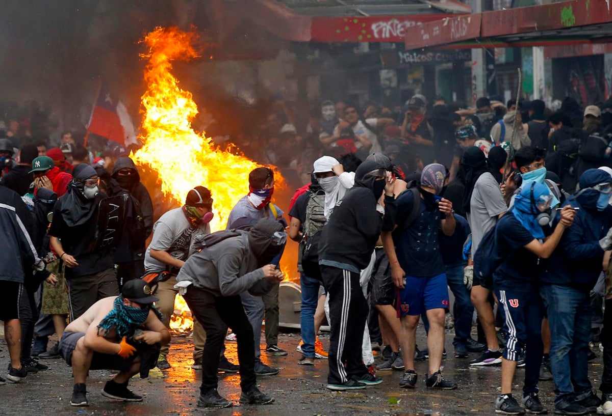 Manifestaciones en Chile