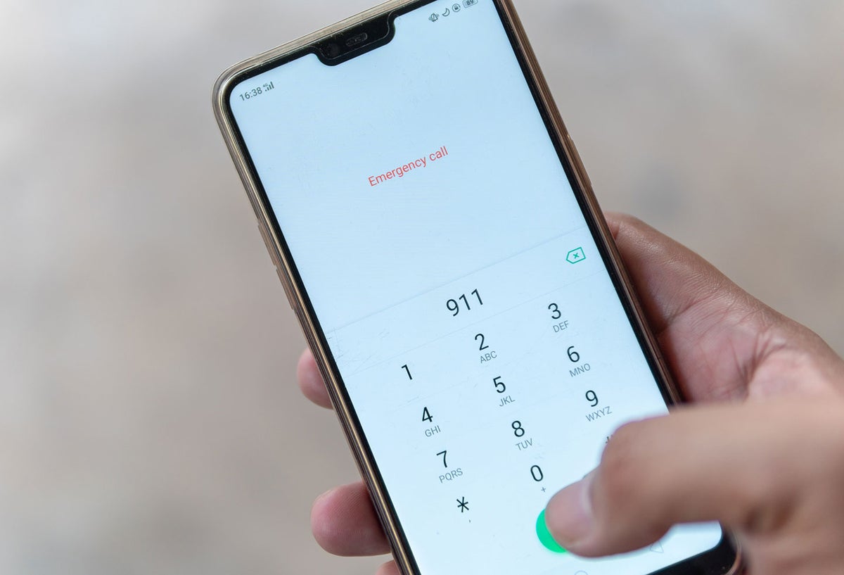 Llamada al 911 desde un Smartphone