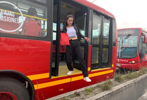 Transmilenio. Paro 21 de noviembre