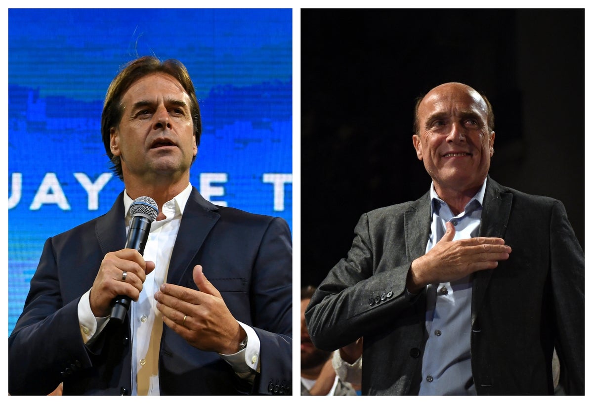 Luis Lacalle Pou y Daniel Martínez se pelean la Presidencia de Uruguay