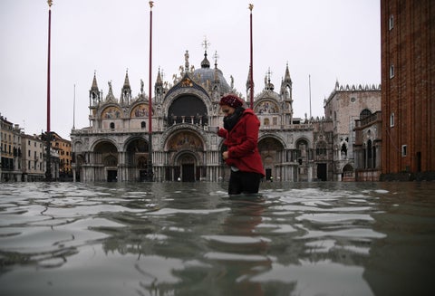 Inundaciones en Venecia
