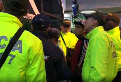 Traslado de venezolanos hacia CATAM
