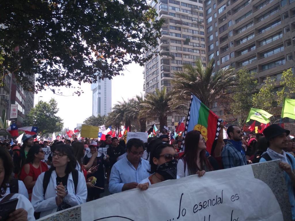Huelga general en Chile