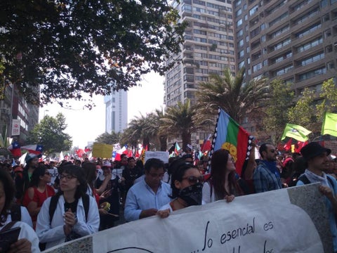 Huelga general en Chile