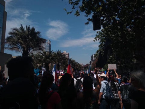 Huelga general en Chile