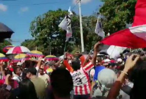 Hinchas del Atlético Junior