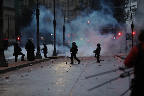 Disturbios en paro nacional del 21 de noviembre