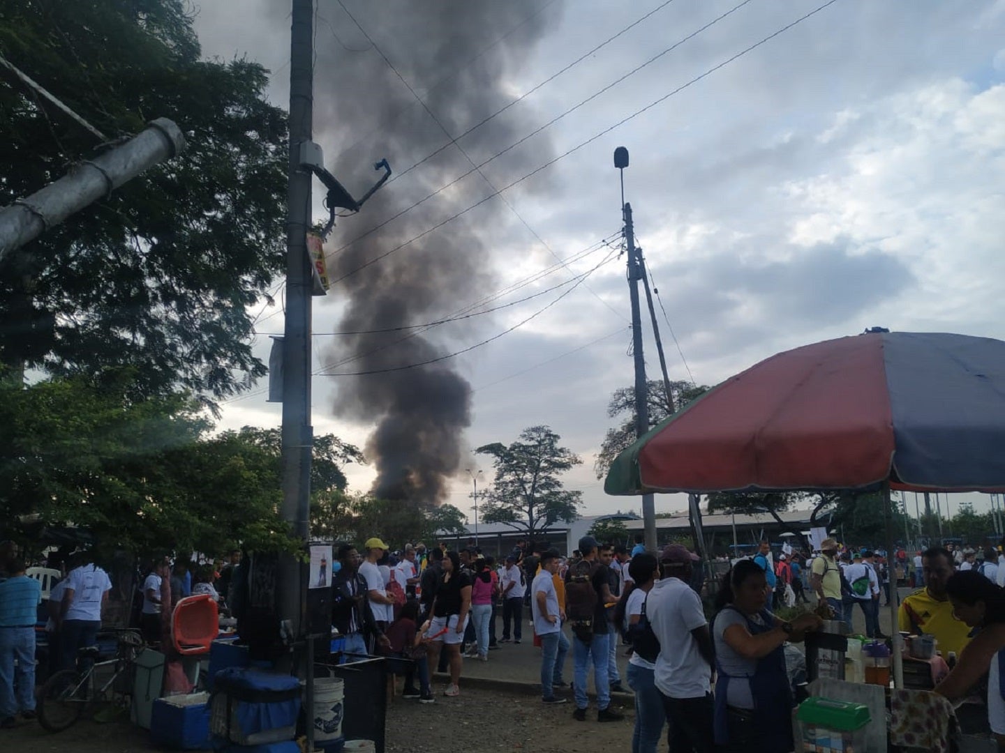 Actos vandálicos en Cali