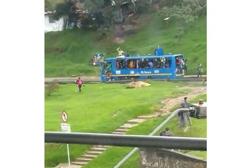 Robo de bus en Meissen