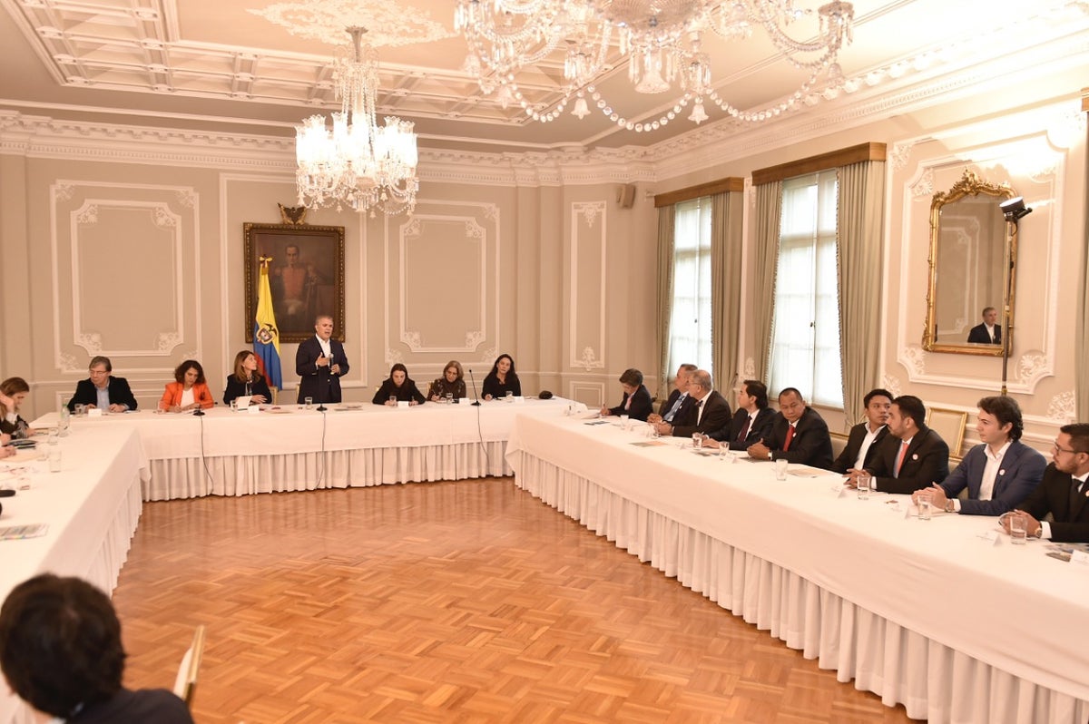 Presidente Iván Duque inicia diálogo nacional con alcaldes y gobernadores electos
