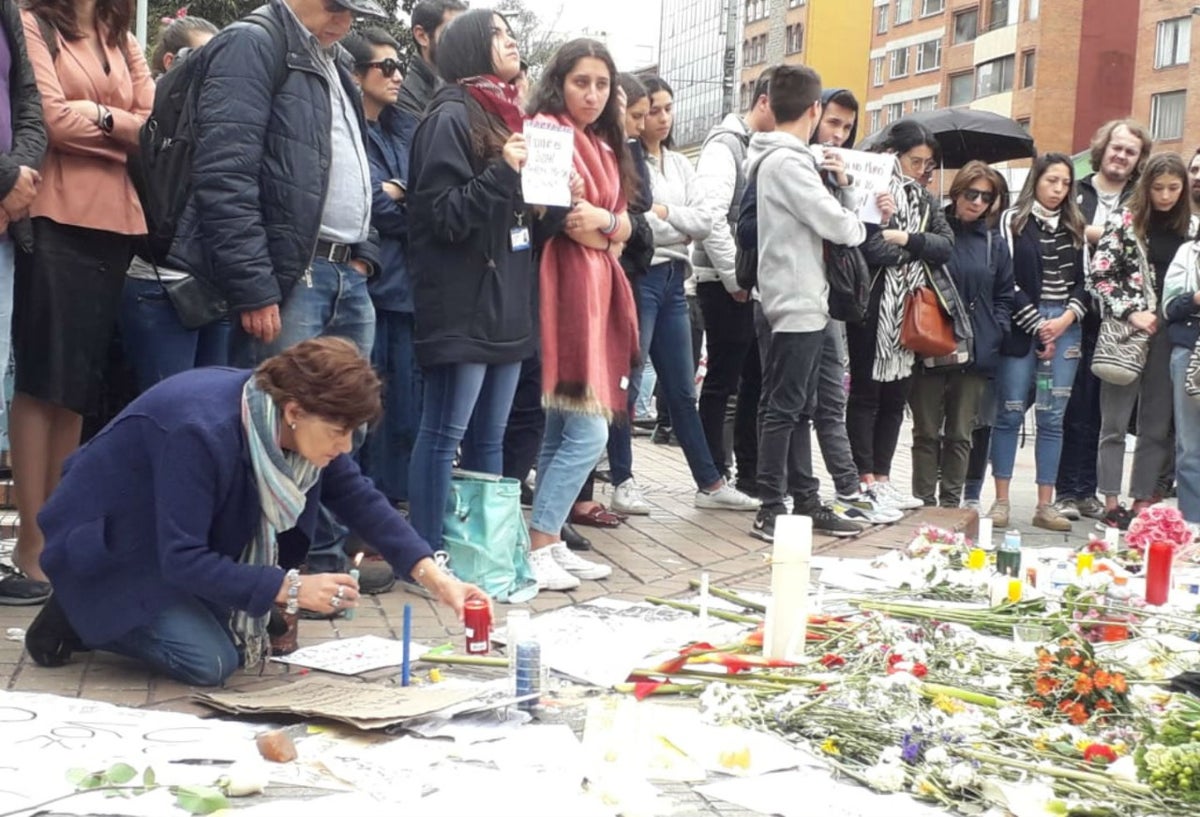 Homenaje a Dilan Cruz
