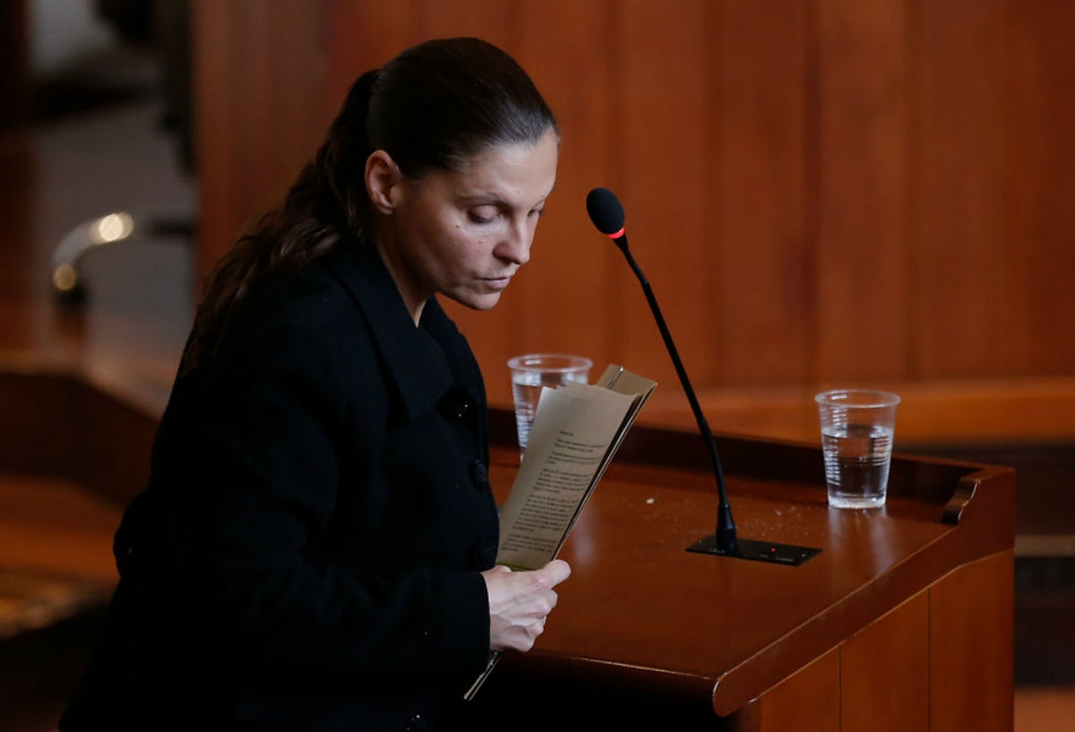 Zulema Jattin ante la Corte Suprema de Justicia.