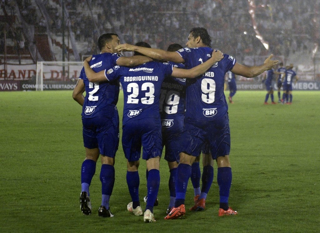 Jugadores del Cruzeiro