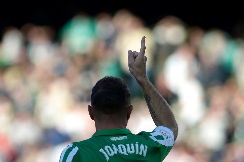 Joaquín, Betis, Liga española