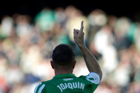 Joaquín, Betis, Liga española